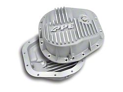 PPE 10.25-Inch/10.50-Inch Heavy Duty Cast Aluminum Rear Differential Cover; Brushed (11-22 F-250 Super Duty)