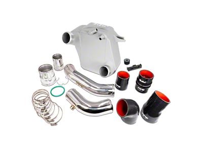 PPE Air-To-Water Intercooler Kit; Raw (11-25 6.7L Powerstroke F-250 Super Duty)