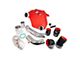 PPE Air-To-Water Intercooler Kit; Red (11-25 6.7L Powerstroke F-250 Super Duty)