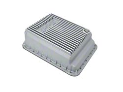 PPE Heavy-Duty Cast Aluminum Transmission Pan; Brushed (13-24 6.7L RAM 2500 w/ AS69RC Transmission)