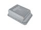 PPE Heavy-Duty Cast Aluminum Transmission Pan; Brushed (13-24 6.7L RAM 2500 w/ AS69RC Transmission)