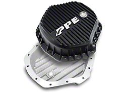 PPE Heavy-Duty Aluminum Rear Differential Cover; Black (03-10 RAM 3500)