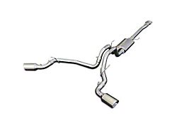 PPE Dual Exhaust System with Polished Tubes and Polished Tips; Side Exit (14-18 5.3L Sierra 1500)