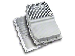 PPE Heavy-Duty Deep Aluminum Transmission Pan; Raw (19-25 Sierra 1500 w/ 10L80 Transmission)