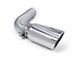 PPE 4-Inch Elbow Turn Out Exhaust Pipe with 5-Inch Polished Exhaust Tip; Stainless Steel (07-19 6.6L Duramax Sierra 2500 HD)