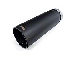 PPE 4-Inch Exhaust Tip; Black (15-25 6.6L Duramax Sierra 2500 HD)