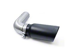 PPE 4-Inch Performance Exhaust Tailpipe with 5-Inch Exhaust Tip; Black (07-19 6.6L Duramax Sierra 2500 HD)