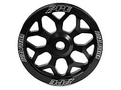 PPE Billet Aluminum Puley Wheel; 7Y-Spoke Style (01-16 6.6L Duramax Sierra 2500 HD)