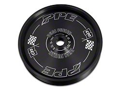 PPE Billet Aluminum Pulley; Solid Face (01-16 6.6L Duramax Sierra 2500 HD)