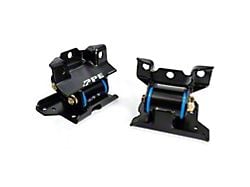 PPE Engine Mount Kit; 40 Hardness (01-10 6.6L Duramax Sierra 2500 HD)