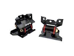 PPE Engine Mount Kit; 70 Hardness (01-10 6.6L Duramax Sierra 2500 HD)