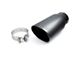 PPE Exhaust Tip; 4-Inch; Black (Late 07.5-10 6.6L Duramax Sierra 2500 HD)