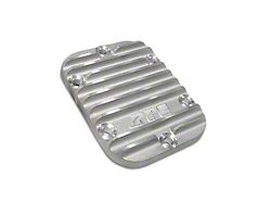 PPE Heavy Duty Cast Aluminum PTO Side Plate Cover; Raw (17-19 6.6L Duramax Sierra 2500 HD)