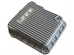 PPE Heavy Duty Cast Aluminum Transmission Pan; Raw (07-19 6.6L Duramax Sierra 2500 HD)