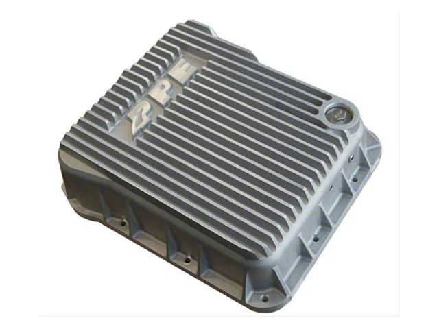 PPE Heavy Duty Cast Aluminum Transmission Pan; Raw (07-19 6.6L Duramax Sierra 2500 HD)