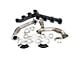 PPE High-Flow Exhaust Manifolds and Up-Pipe Kit; Raw (11-16 6.6L Duramax Sierra 2500 HD)