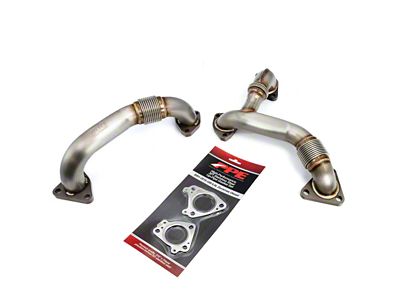 PPE OEM Length Replacement High Flow Up-Pipe Kit for OEM Exhaust Manifold (Late 07.5-10 6.6L Duramax Sierra 2500 HD w/ OEM Exhaust Manifold)