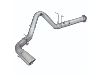 PPE Performance DPF-Back Single Exhaust System with Polished Tip; Side Exit (Late 07.5-19 6.6L Duramax Sierra 2500 HD)