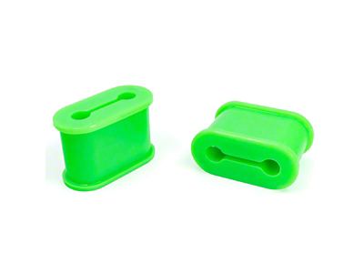 PPE Replacement Engine Mount Silicone Bushings; 50 Hardness (01-10 6.6L Duramax Sierra 2500 HD)