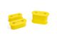 PPE Replacement Engine Mount Silicone Bushings; 60 Hardness (01-10 6.6L Duramax Sierra 2500 HD)