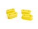 PPE Replacement Engine Mount Silicone Bushings; 60 Hardness (01-10 6.6L Duramax Sierra 2500 HD)