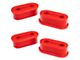 PPE Replacement Engine Mount Silicone Bushings; 70 Hardness (01-10 6.6L Duramax Sierra 2500 HD)