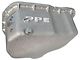 PPE High-Capacity Cast Aluminum Deep Engine Oil Pan; Raw (07-10 6.6L Duramax Sierra 3500 HD)