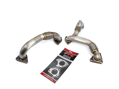 PPE OEM Length Replacement High Flow Up-Pipe Kit for OEM Exhaust Manifold (11-16 6.6L Duramax Sierra 3500 HD w/ OEM Exhaust Manifold)