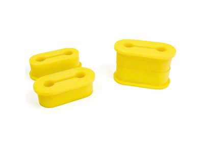 PPE Replacement Engine Mount Silicone Bushings; 60 Hardness (01-10 6.6L Duramax Sierra 3500 HD)