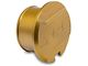 PPE Resonator Delete Plug; Gold (17-24 6.6L Duramax Sierra 3500 HD)