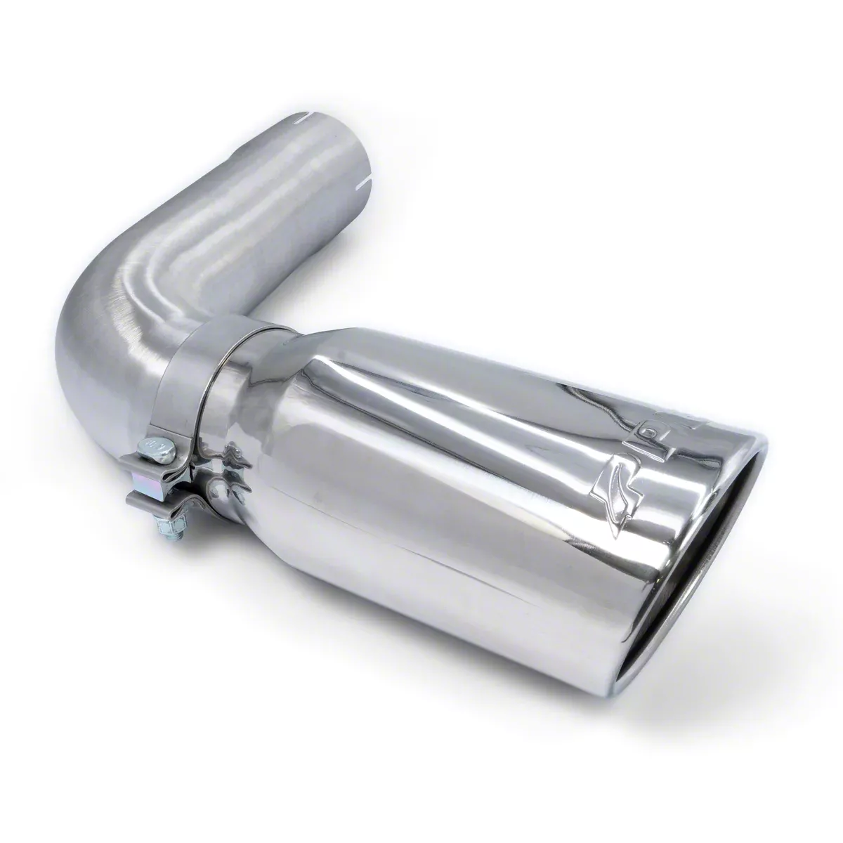 PPE Silverado 2500 4-Inch Elbow Turn Out Exhaust Pipe with 5-Inch ...