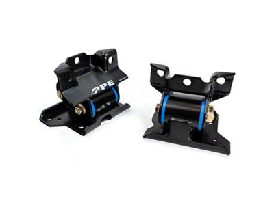 PPE Engine Mount Kit; 40 Hardness (01-10 6.6L Duramax Silverado 2500 HD)