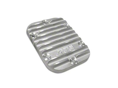 PPE Heavy Duty Cast Aluminum PTO Side Plate Cover; Raw (17-19 6.6L Duramax Silverado 2500 HD)