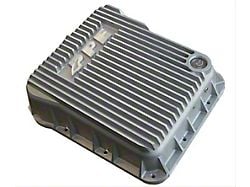 PPE Heavy Duty Cast Aluminum Transmission Pan; Raw (07-19 6.6L Duramax Silverado 2500 HD)