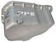 PPE High-Capacity Cast Aluminum Deep Engine Oil Pan; Raw (07-10 6.6L Duramax Silverado 2500 HD)