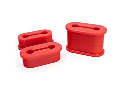 PPE Replacement Engine Mount Silicone Bushings; 70 Hardness (01-10 6.6L Duramax Silverado 2500 HD)