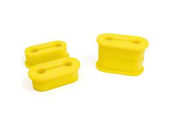 PPE Replacement Engine Mount Silicone Bushings; 60 Hardness (01-10 6.6L Duramax Silverado 3500 HD)