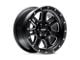 Pro Comp Wheels Apex Satin Black Milled 5-Lug Wheel; 20x10; -18mm Offset (02-08 RAM 1500, Excluding Mega Cab)