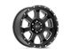 Pro Comp Wheels Sledge Satin Black Milled 5-Lug Wheel; 20x9; 0mm Offset (02-08 RAM 1500, Excluding Mega Cab)