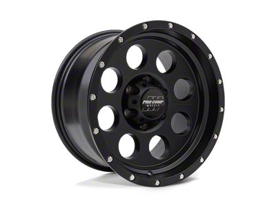 Pro Comp Wheels Proxy Satin Black 8-Lug Wheel; 17x9; -6mm Offset (03-09 RAM 2500)