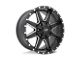 Pro Comp Wheels Quick 8 Satin Black Milled 8-Lug Wheel; 20x9; 0mm Offset (03-09 RAM 2500)