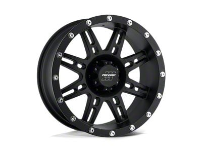 Pro Comp Wheels Stryker Flat Black 8-Lug Wheel; 17x9; -6mm Offset (03-09 RAM 2500)