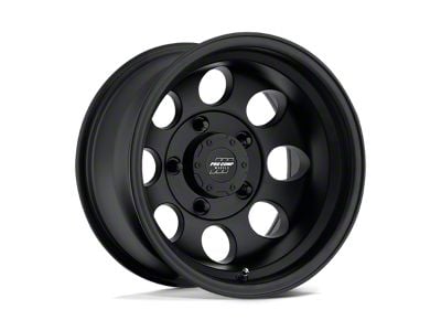 Pro Comp Wheels Vintage Flat Black 8-Lug Wheel; 17x9; -6mm Offset (03-09 RAM 3500 SRW)