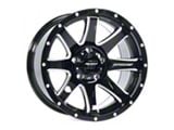 Pro Comp Wheels Patriot Gloss Black Milled 6-Lug Wheel; 20x9; 0mm Offset (04-08 F-150)