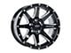 Pro Comp Wheels Patriot Gloss Black Milled 6-Lug Wheel; 20x9; 0mm Offset (04-08 F-150)