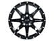 Pro Comp Wheels Patriot Gloss Black Milled 6-Lug Wheel; 20x9; 0mm Offset (04-08 F-150)