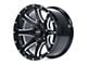 Pro Comp Wheels Patriot Gloss Black Milled 6-Lug Wheel; 20x9; 0mm Offset (04-08 F-150)