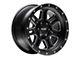 Pro Comp Wheels 62 Series Apex Satin Black Milled 6-Lug Wheel; 17x9; -6mm Offset (07-13 Sierra 1500)