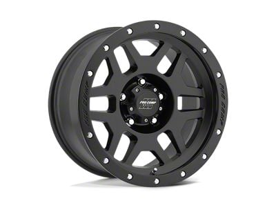 Pro Comp Wheels Phaser Satin Black 6-Lug Wheel; 17x9; -6mm Offset (07-13 Sierra 1500)