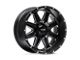 Pro Comp Wheels Recon Satin Black Milled 6-Lug Wheel; 17x9; -6mm Offset (07-13 Sierra 1500)